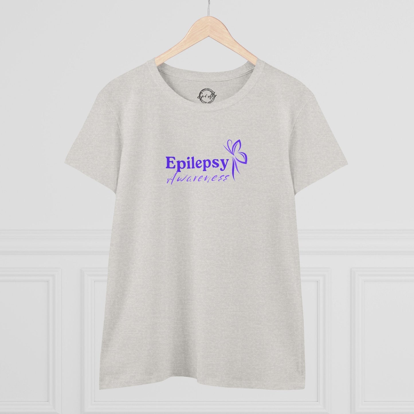 Women's Purple Ribbon Epilepsy Awareness T-Shirt - Show Your Support