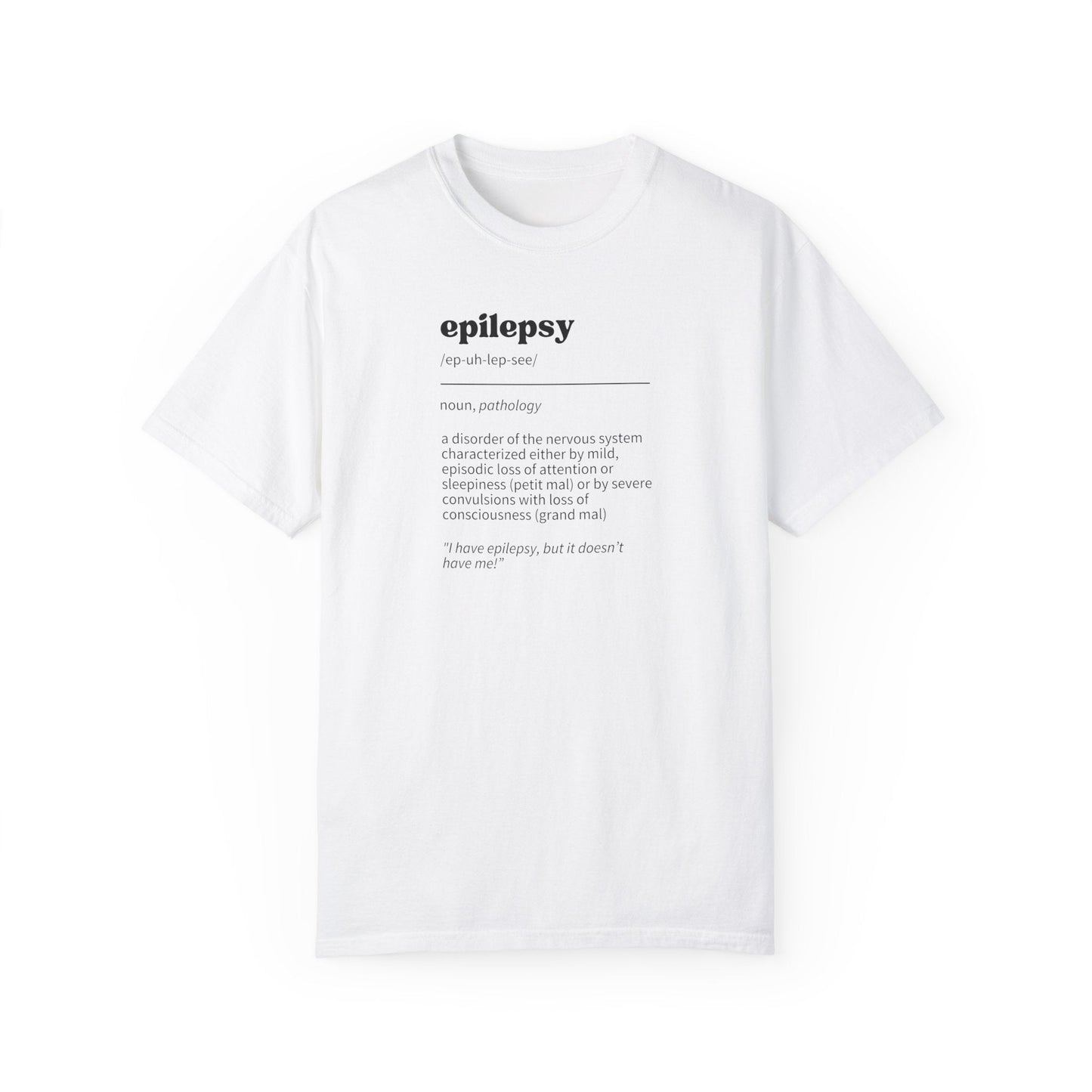 Epilepsy — Definition Tee