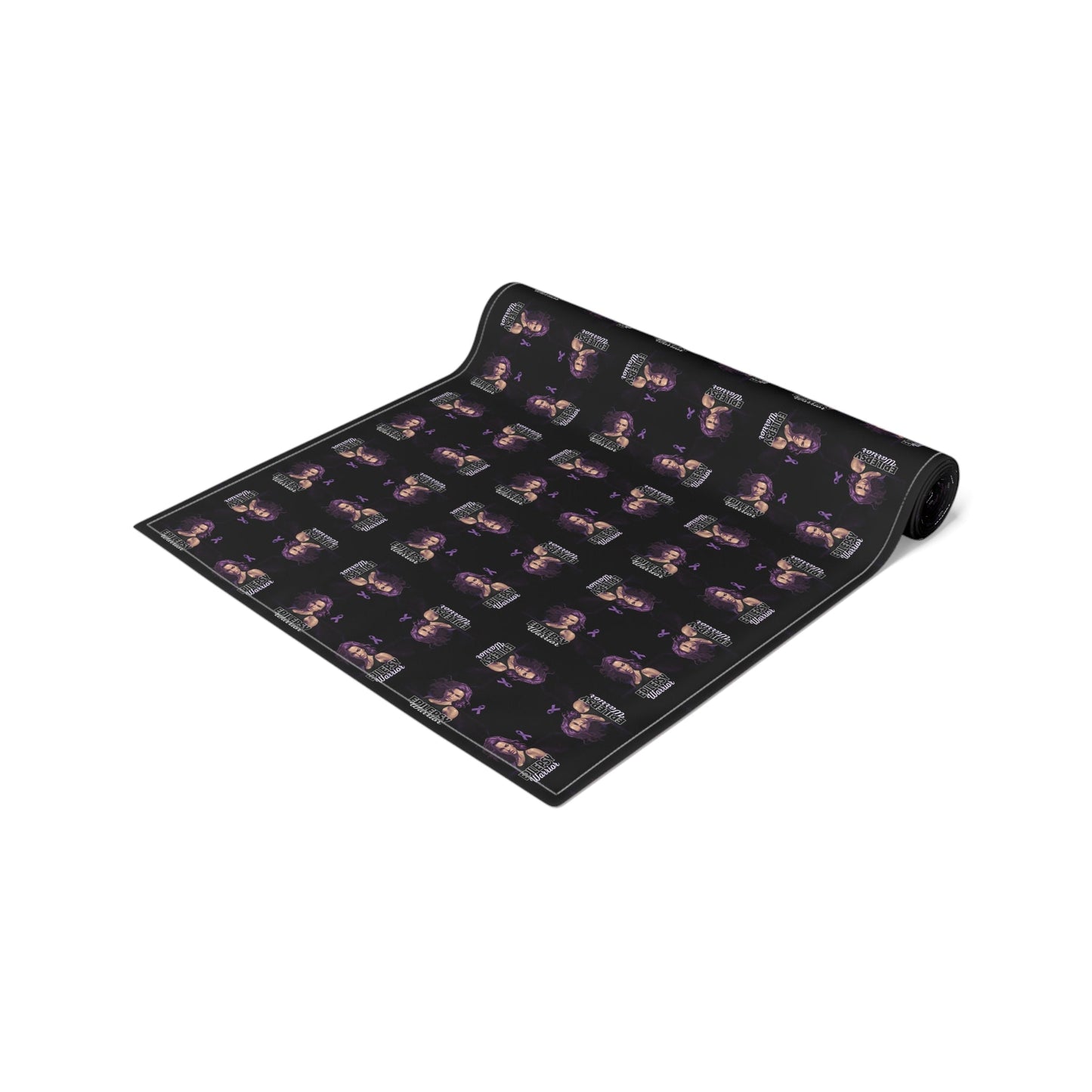 Epilepsy Warrior Woman Table Runner