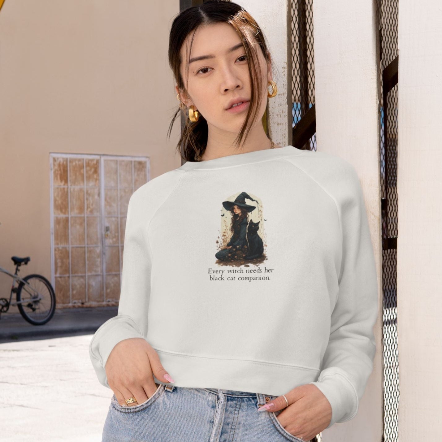 Every Witch — Cropped Fleece Pullover