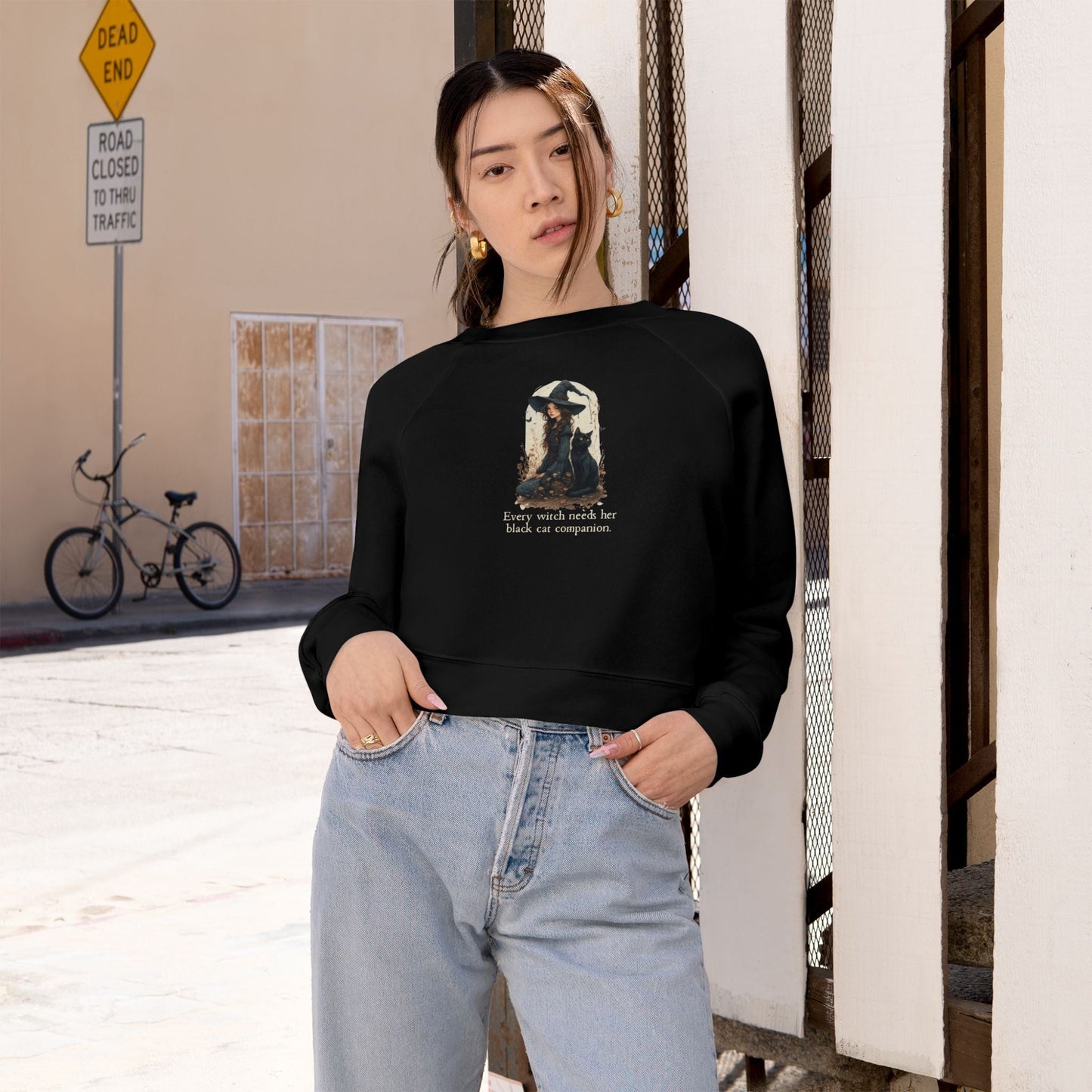 Every Witch — Cropped Fleece Pullover