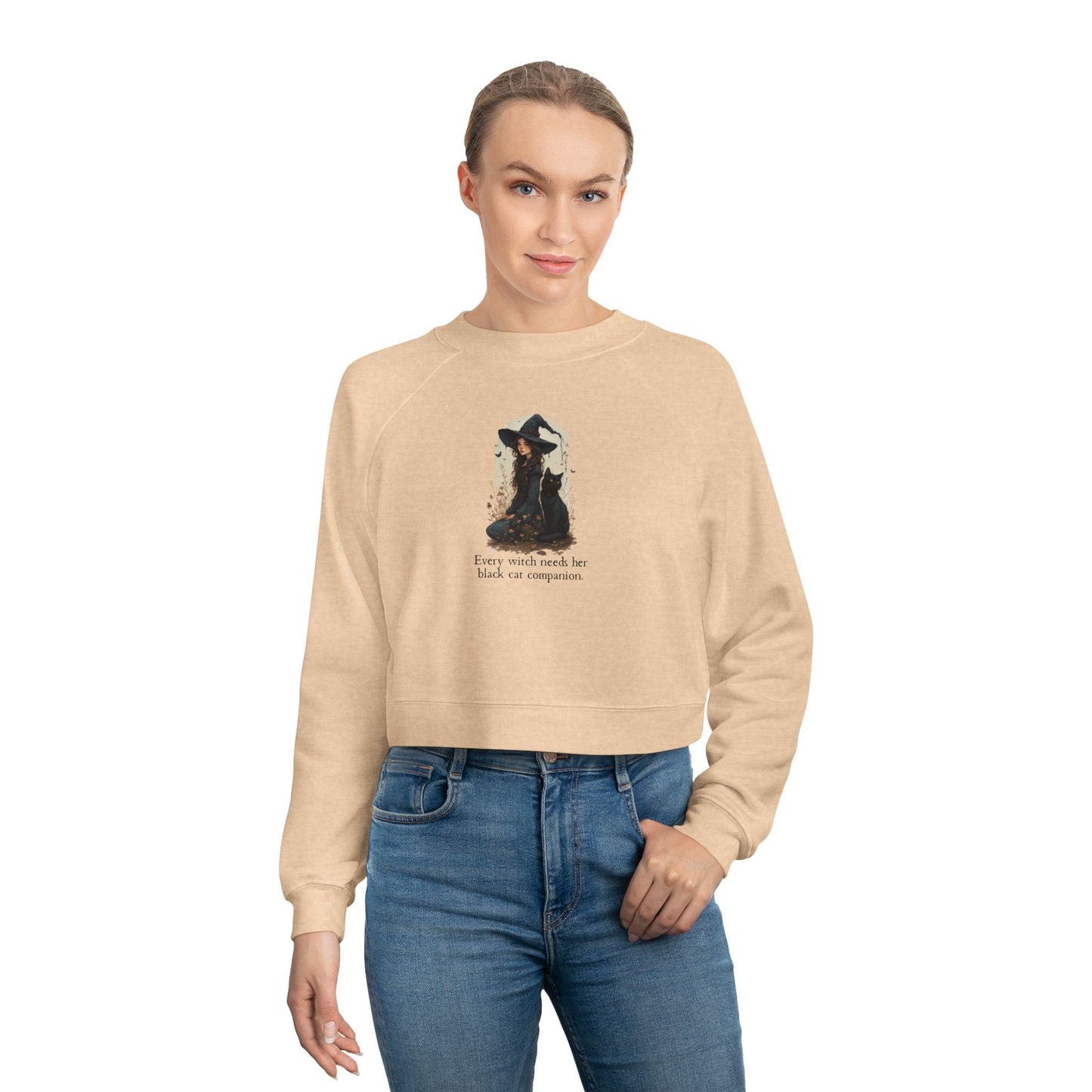 Every Witch — Cropped Fleece Pullover
