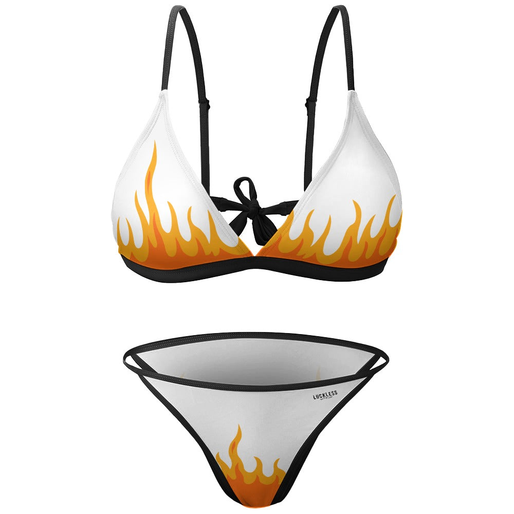 Hell Raiser 2-Piece Bikini Set in White