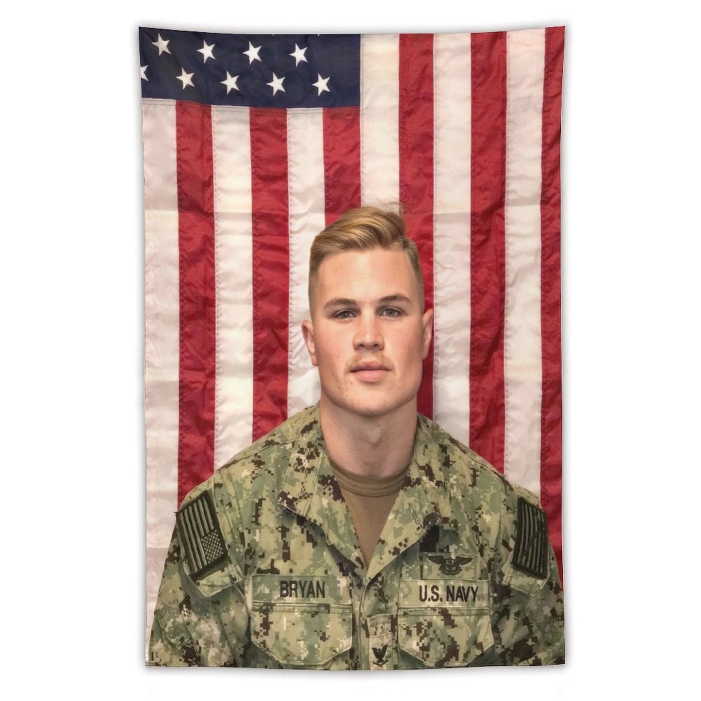 Zach Singer Bryan American Uniform Tapestry
