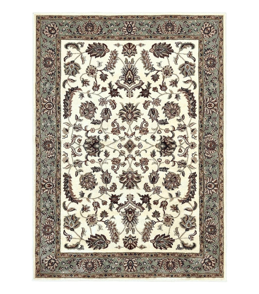 Floral Oriental Rug 5x7, Turkish Power Loomed Carpet, Traditional Design