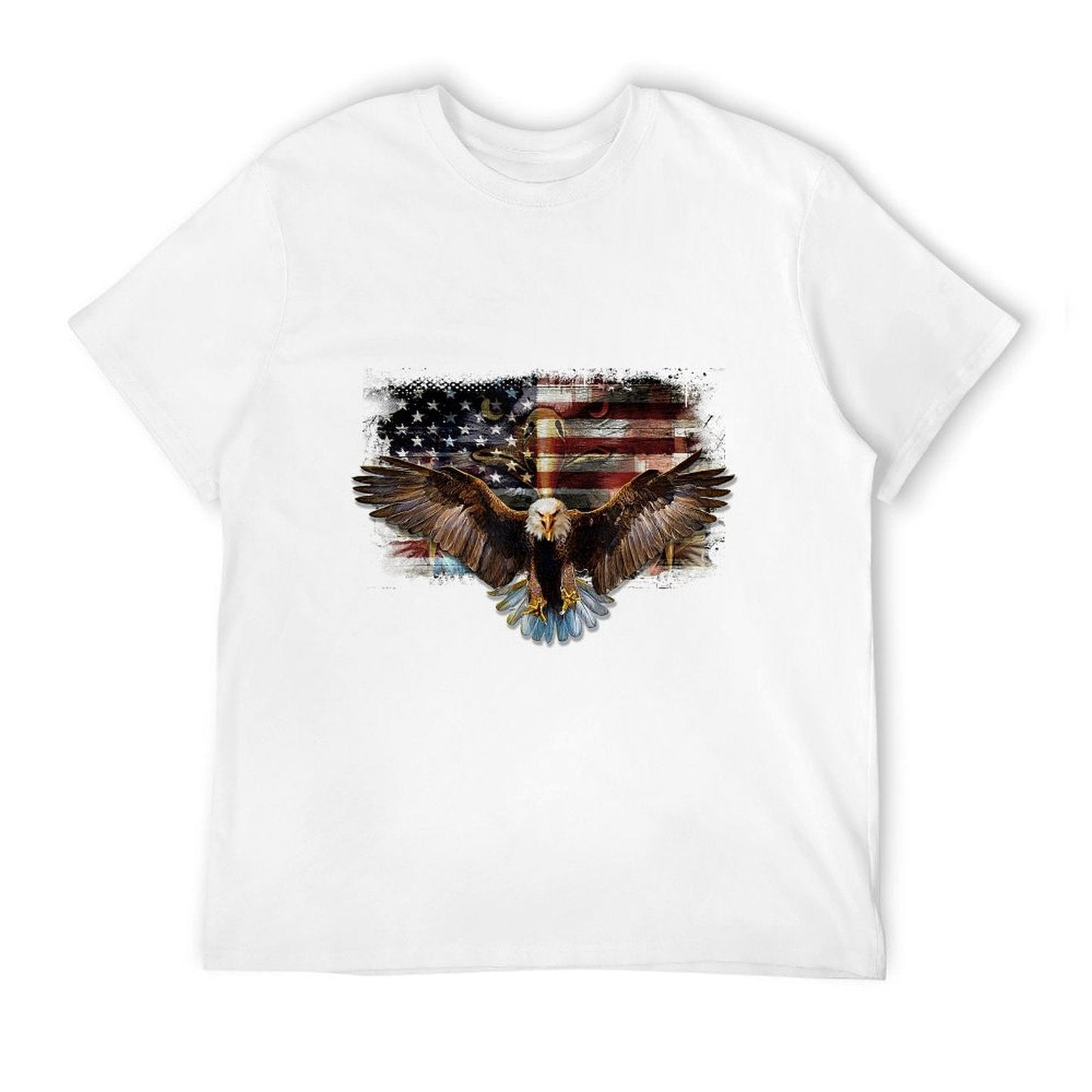 Bald Eagle 4th of July American USA Eagle Patriotic  Slim-fit Cut T-Shirt