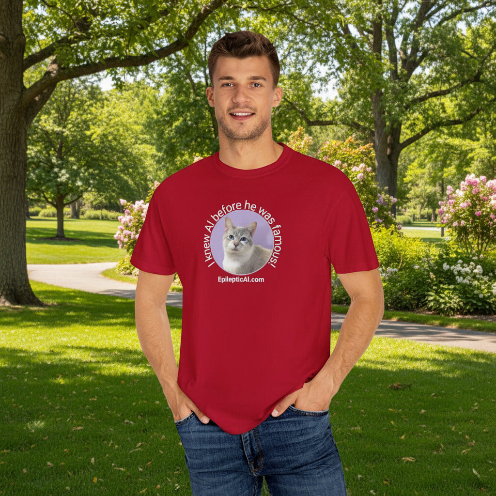 Famous Al Unisex Garment-Dyed T-shirt
