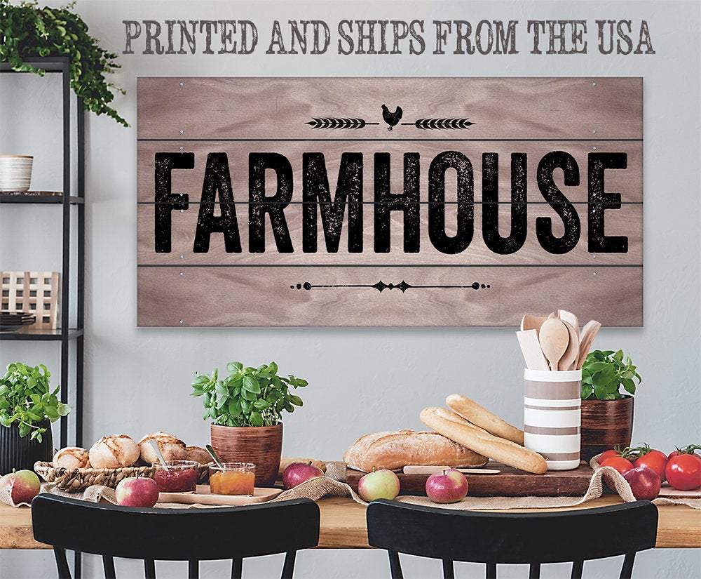 Farmhouse - Canvas