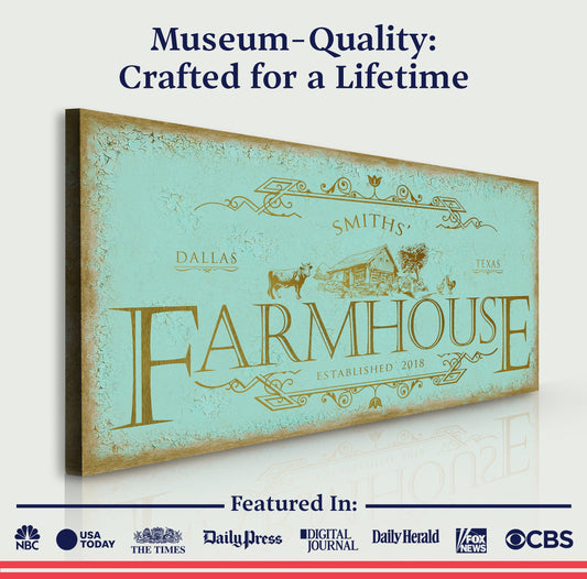 Rustic Farmhouse Sign IV