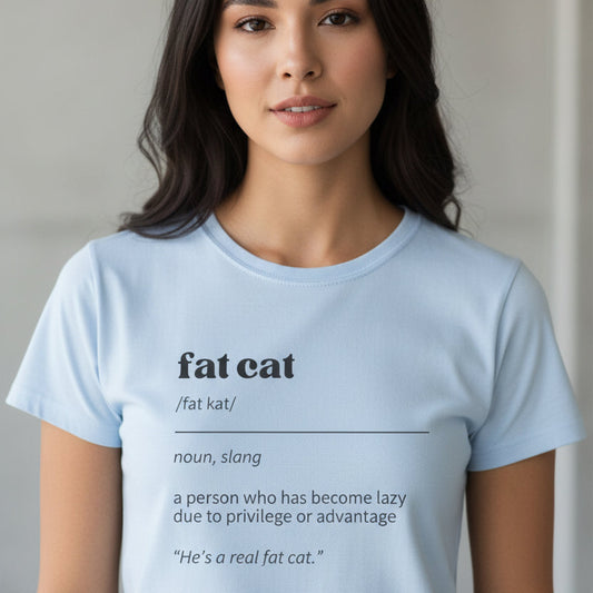 Fat Cat — Definition Tee (Softstyle Women’s Fit)