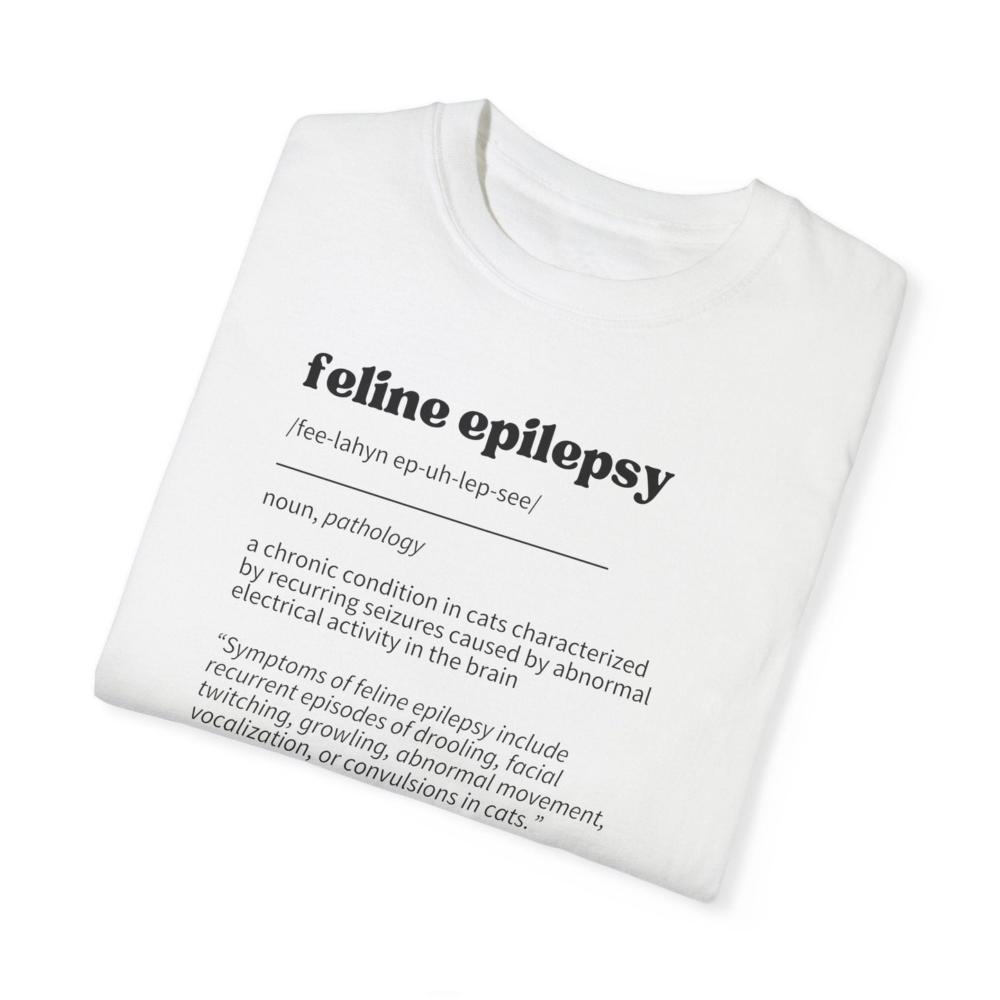 Feline Epilepsy — Definition Tee