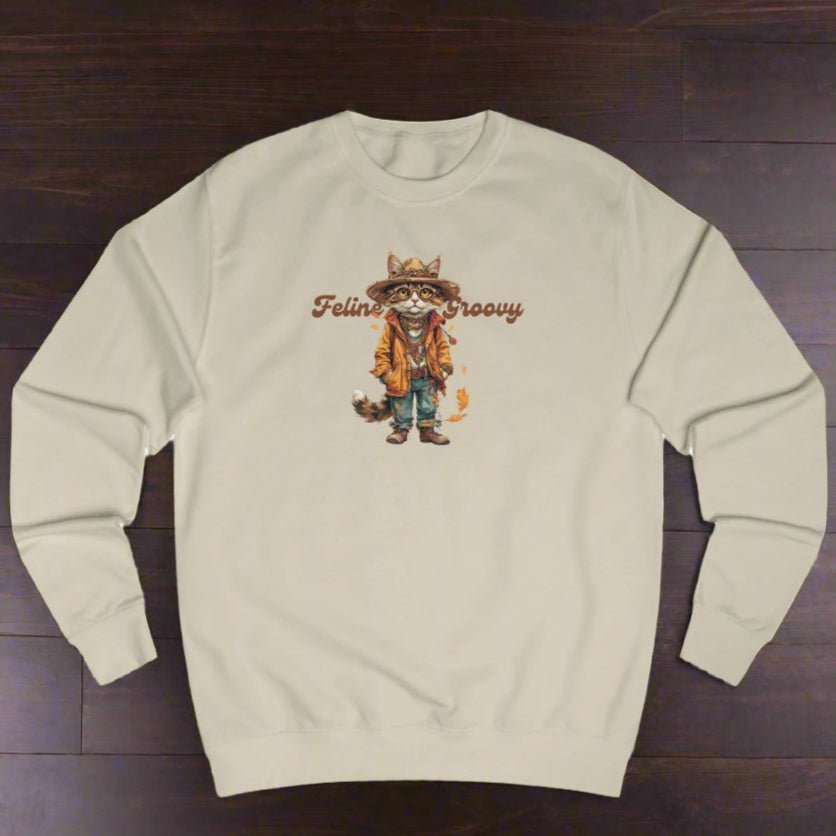 Feline Groovy — Unisex Sweatshirt