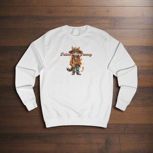 Feline Groovy — Unisex Sweatshirt