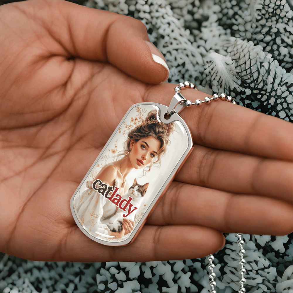 Feminine Cat Lady Necklace