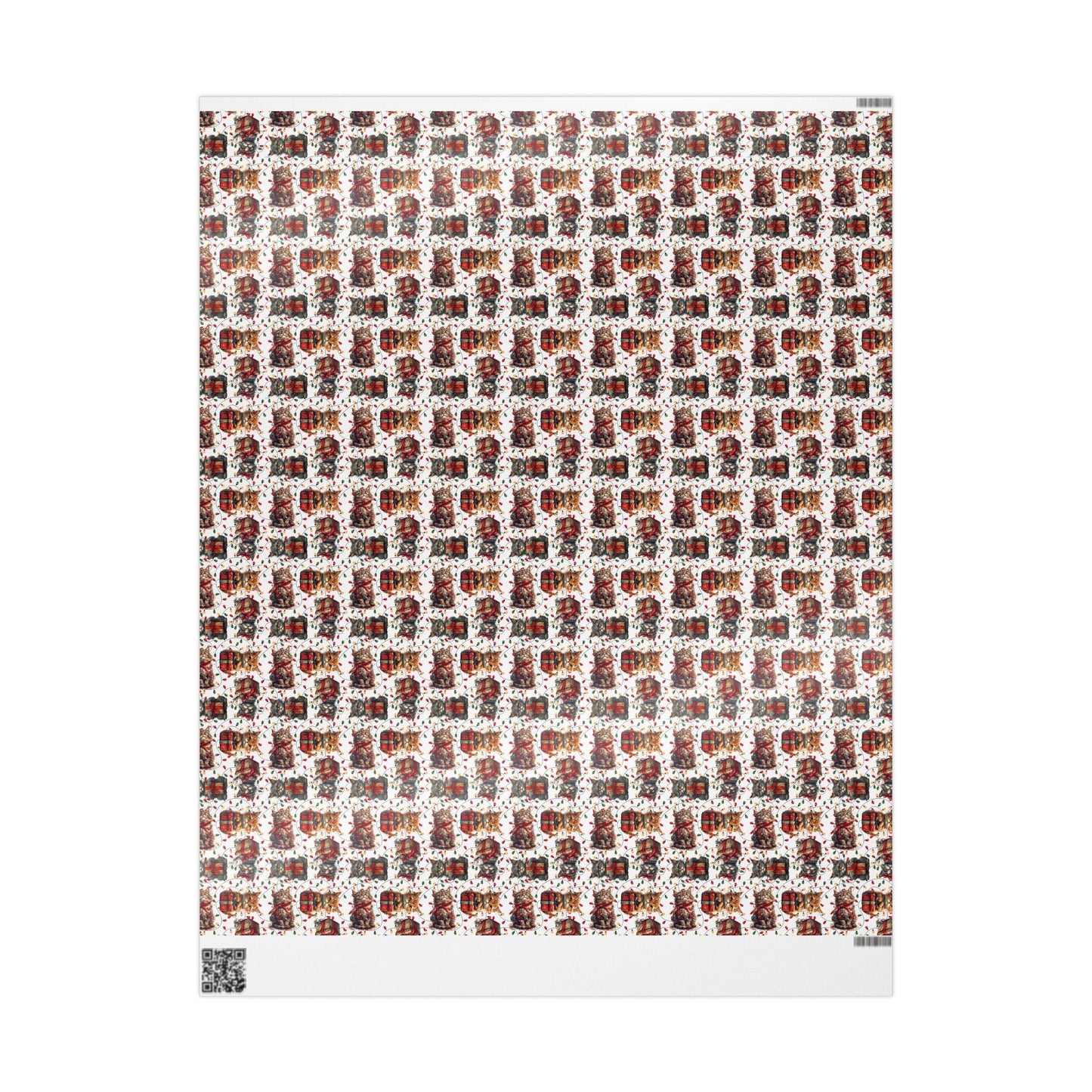 Festive Kitties Christmas Wrapping Paper