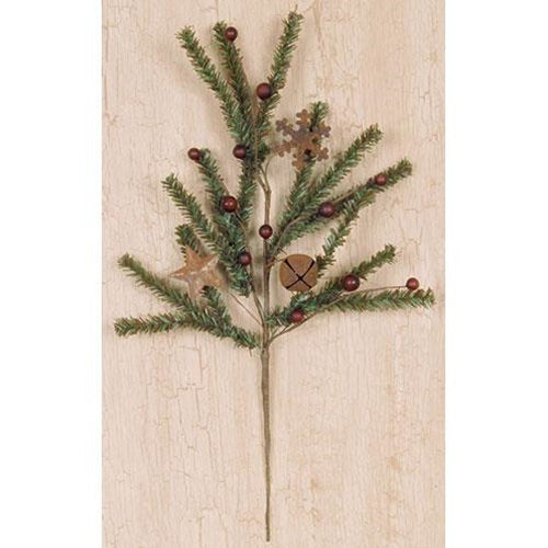 Twig and Pine Mix Pick 12"  (Pack of 4)