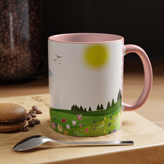 Floral Spring Morning Coffee Mug
