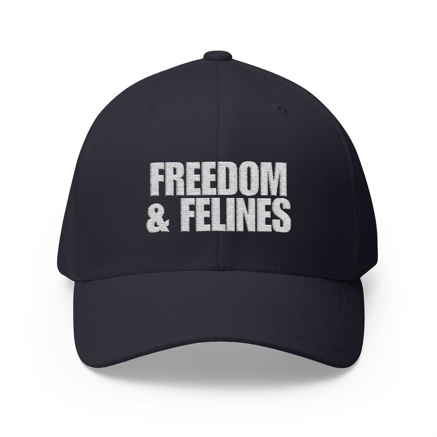 Freedom & Felines Camo Embroidered Hat