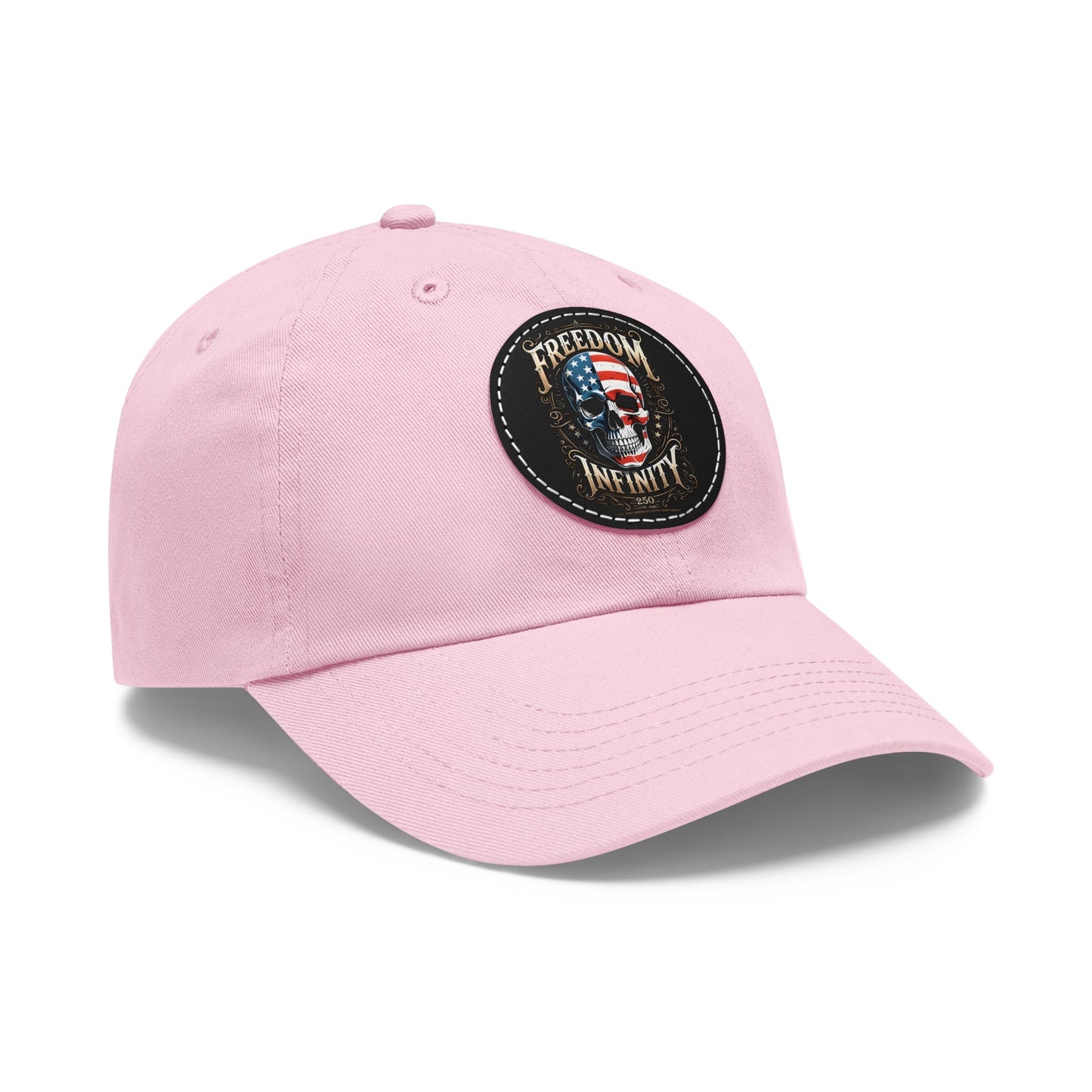 Freedom Infinity 250 Years 1776-2026 Leather Patch Hat