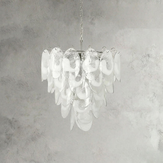 Frostelle Murano White Chandelier