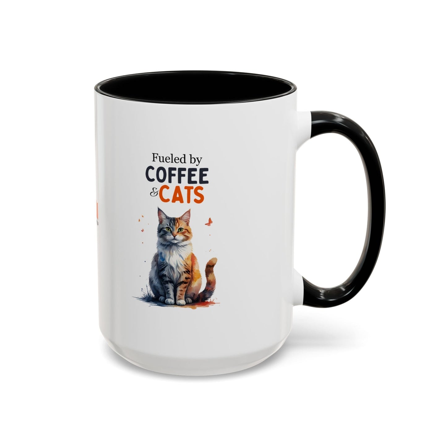 Fueled by Coffee & Cats Mug