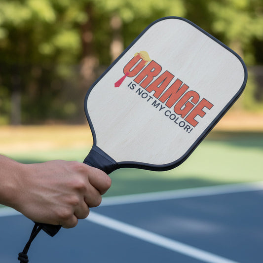 Orange Is Not My Color Pickleball Set | Funny Paddle Kit
