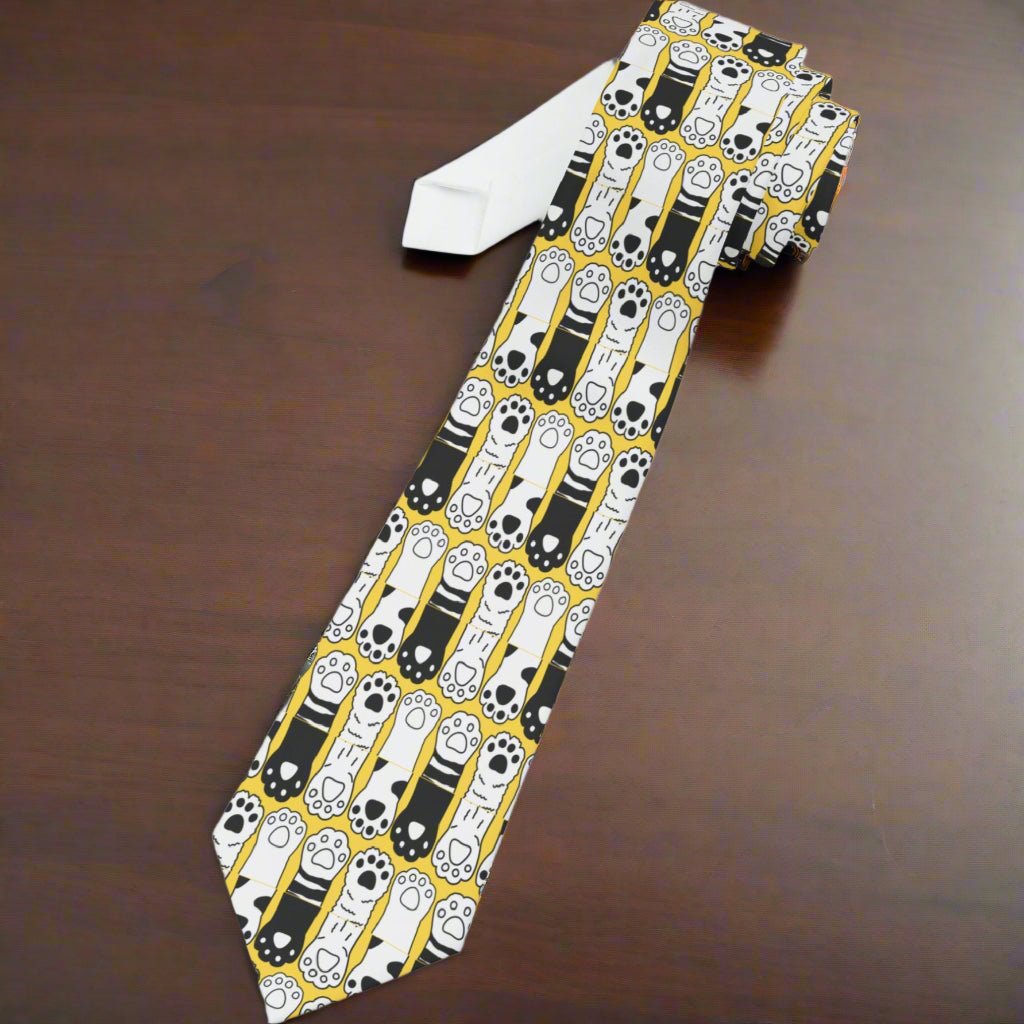 Fun Funky Paws Stylish Necktie