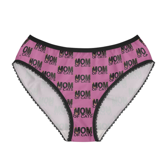 Funny Cat Lover Women's Briefs - Mom of Cats Underwear