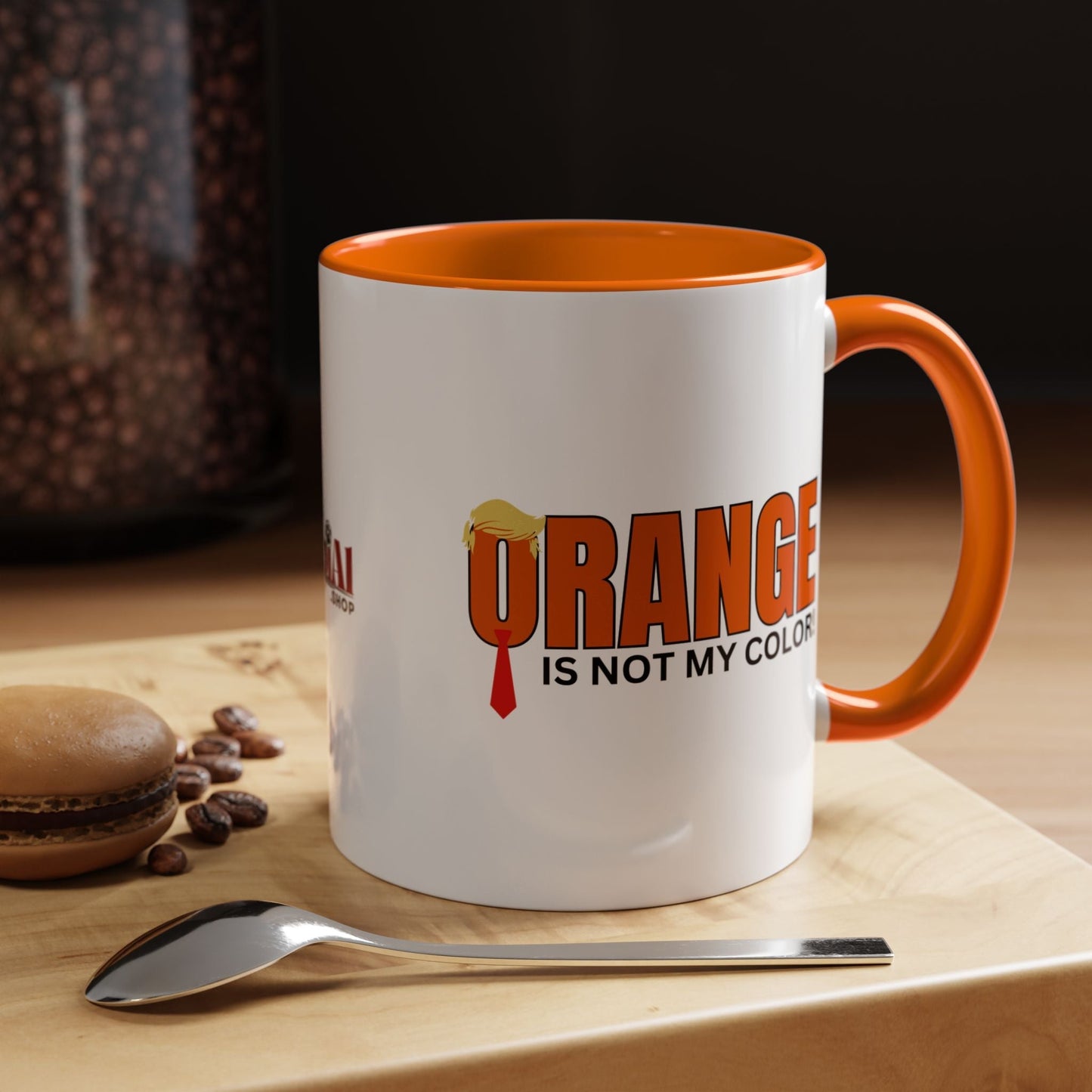 Orange Is Not My Color Accent Mug | Funny Coffee Mug (11oz, 15oz)