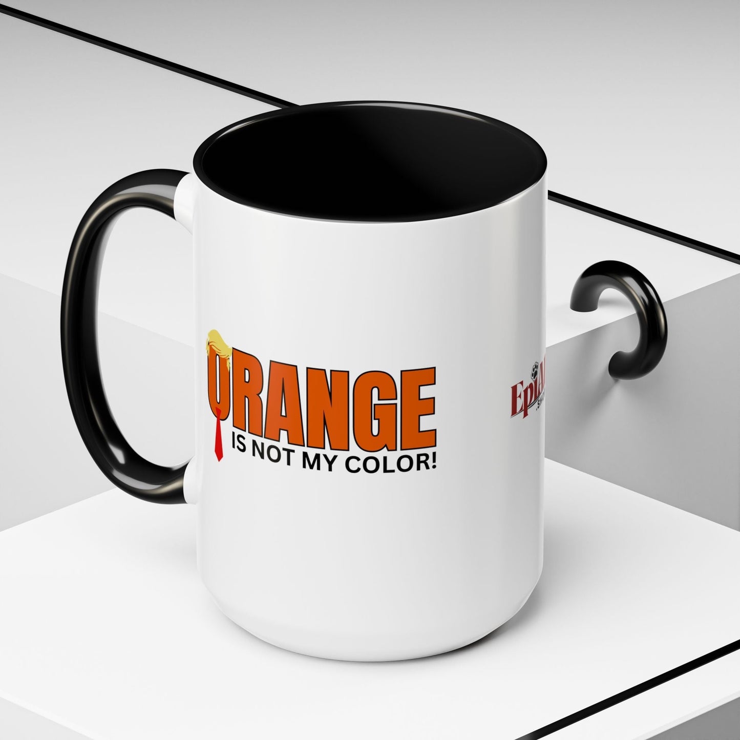Orange Is Not My Color Accent Mug | Funny Coffee Mug (11oz, 15oz)