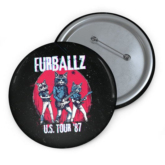 FURBALLZ Pinback Button