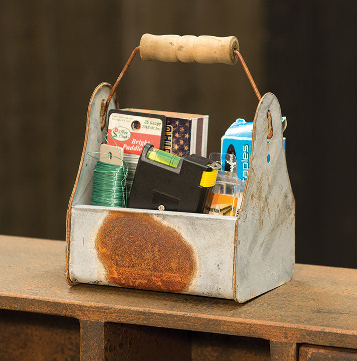 Galvanized Mini Toolbox (Pack of 2)