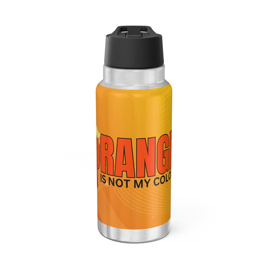 Orange Is Not My Color Gator Tumbler | Funny 32oz Water Bottle