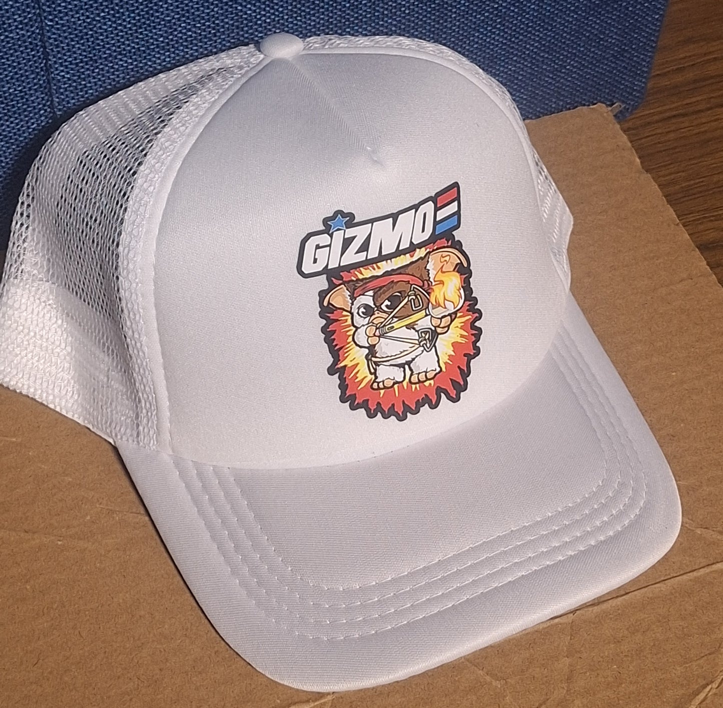 Adjustable Trucker Baseball Hat Cap GIZMO GI Joe Parody