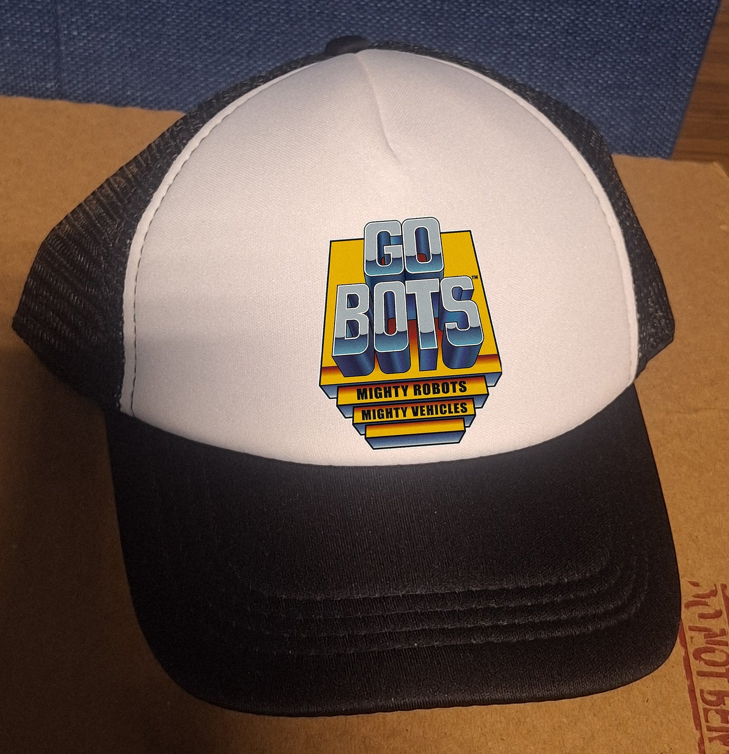 Adjustable Trucker Baseball Cap GO BOTS
