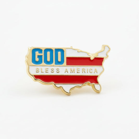 God Bless America Lapel Pin