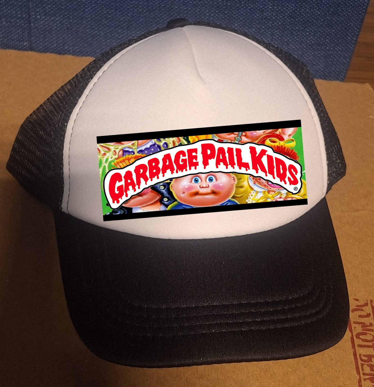 Adjustable Trucker Baseball Hat  GPK Garbage Pail Kids