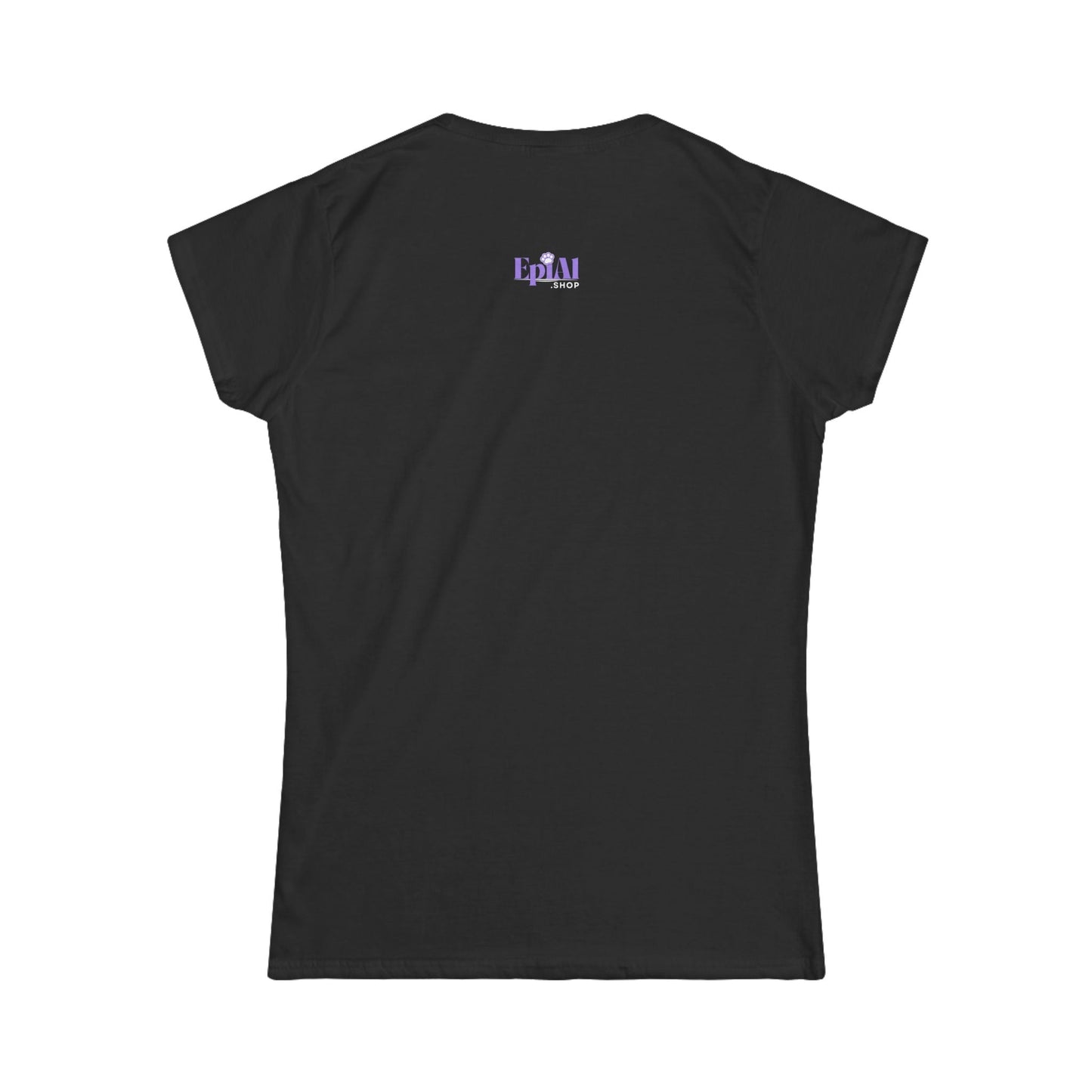 Graceful Cat Women's Tee - Cute Feline Ballerina Graphic Shirt