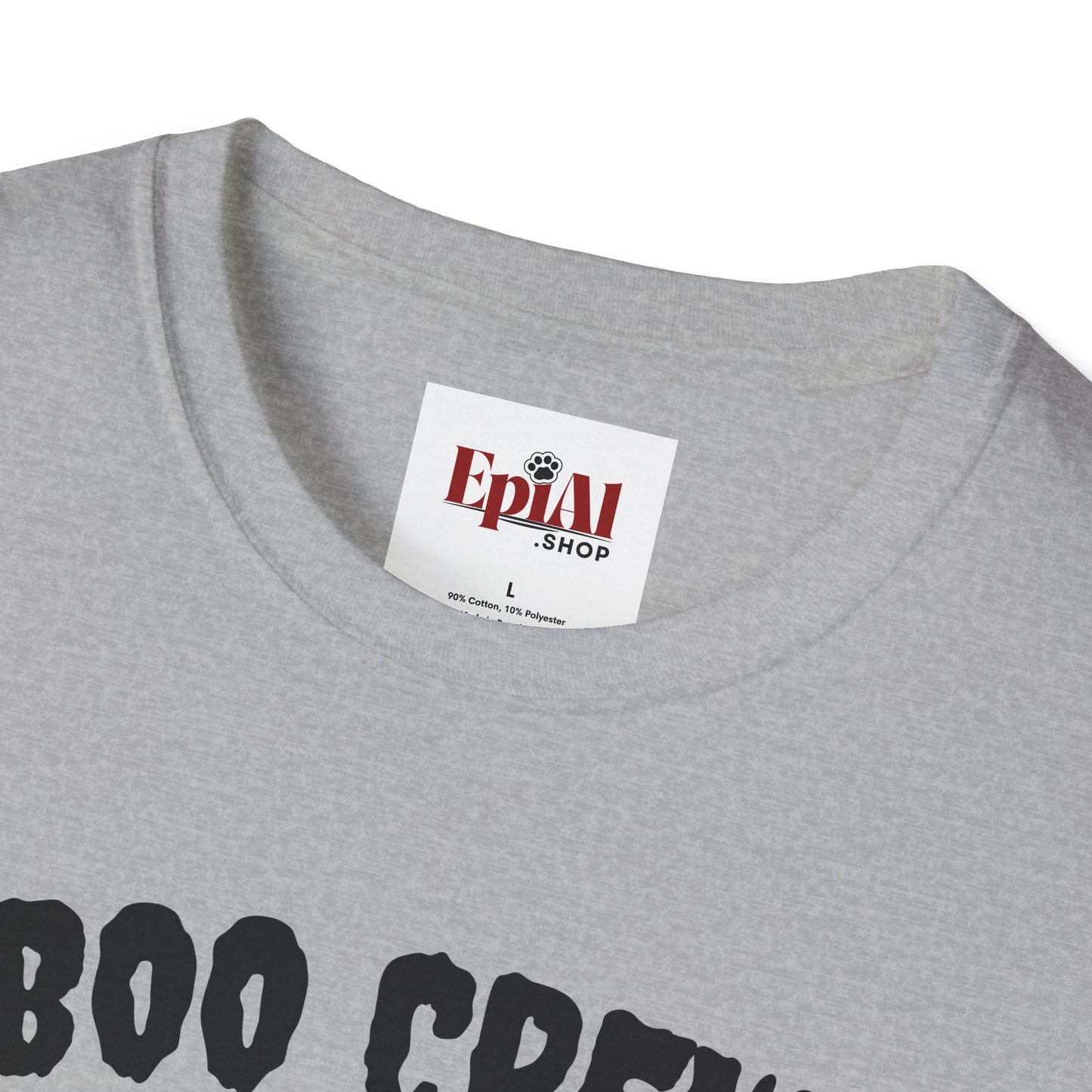 Halloween Boo Crew Unisex T-Shirt - Spooky Apparel for Ghost Lovers, Perfect Halloween Costume and Fall Fashion