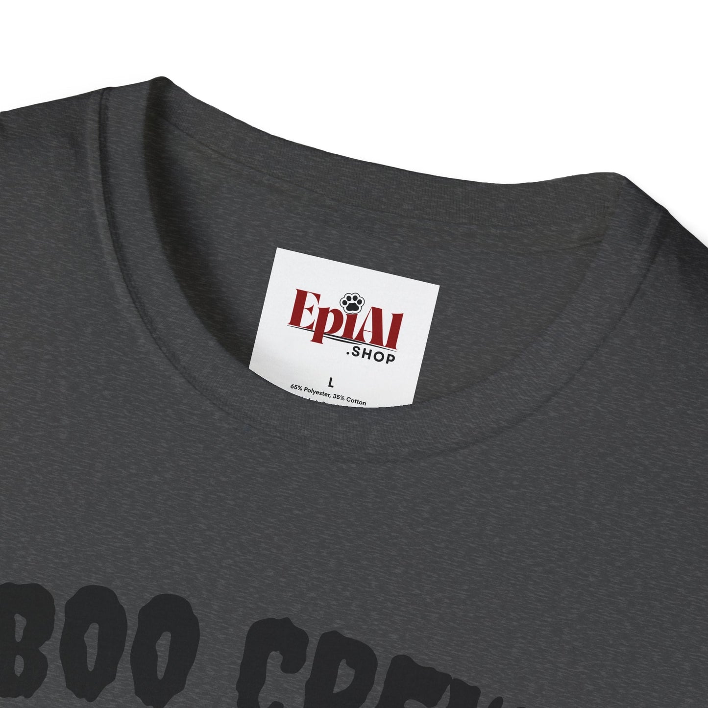 Halloween Boo Crew Unisex T-Shirt - Spooky Apparel for Ghost Lovers, Perfect Halloween Costume and Fall Fashion
