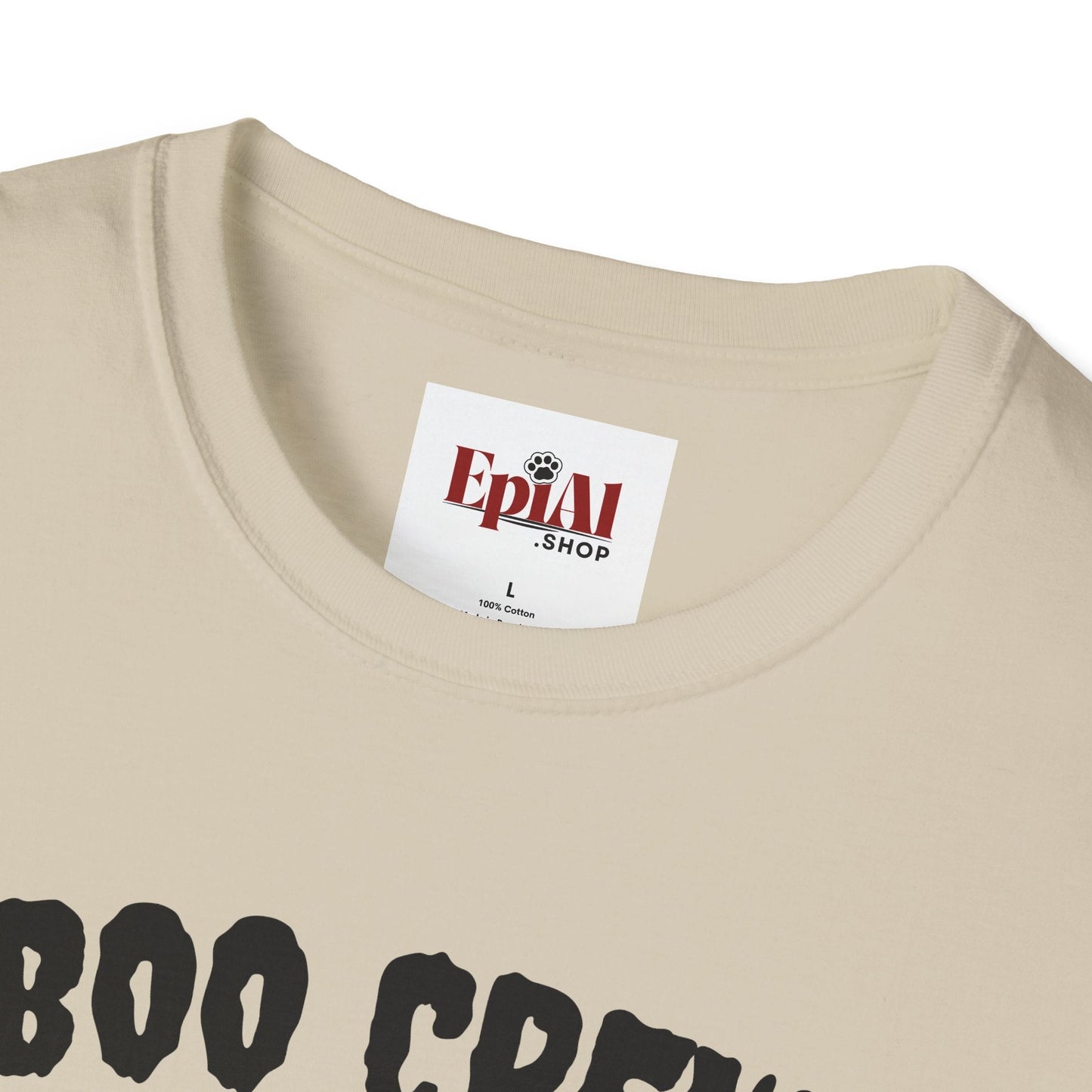 Halloween Boo Crew Unisex T-Shirt - Spooky Apparel for Ghost Lovers, Perfect Halloween Costume and Fall Fashion