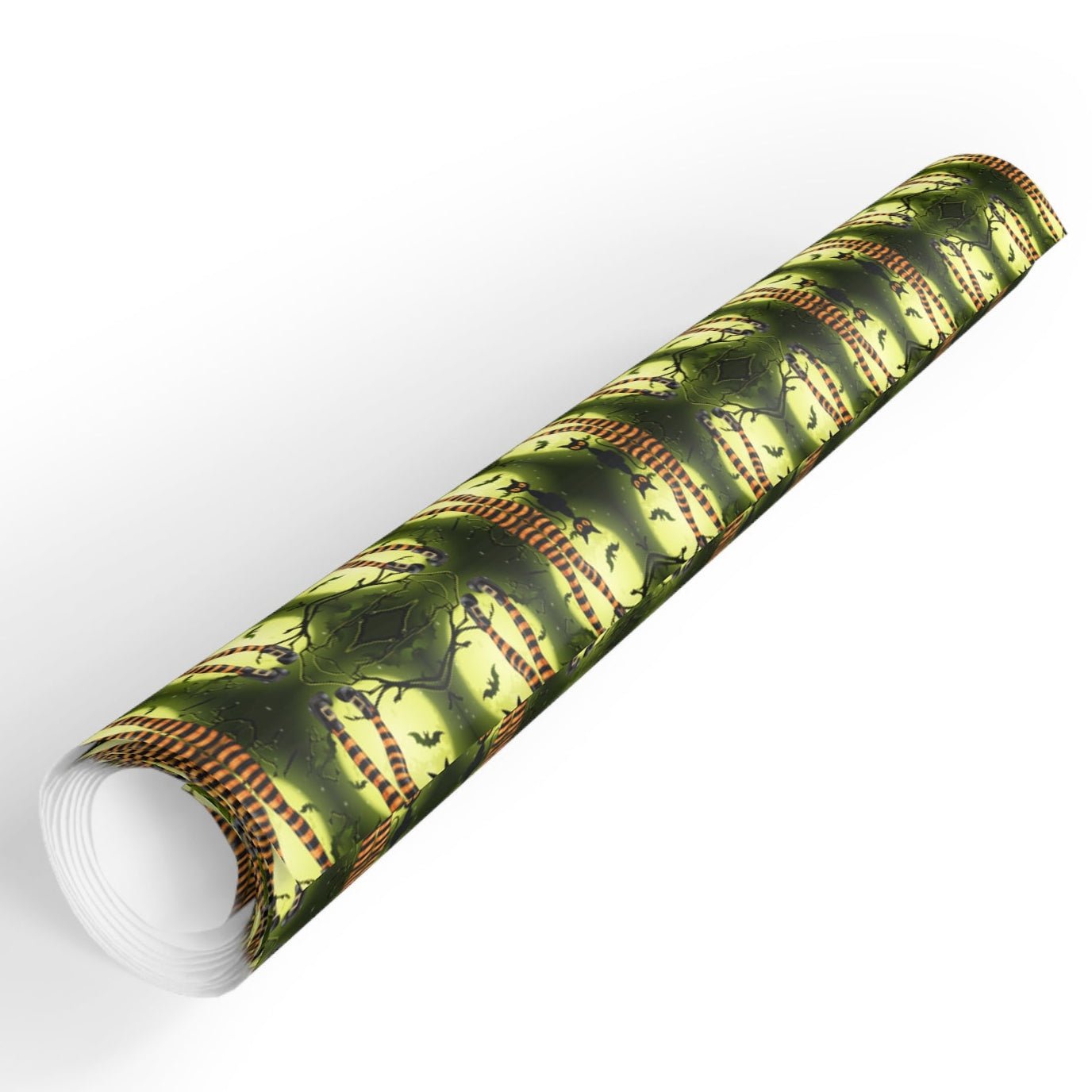 Halloween Cat Gift Wrapping Paper Roll - Perfect for Cat Lovers