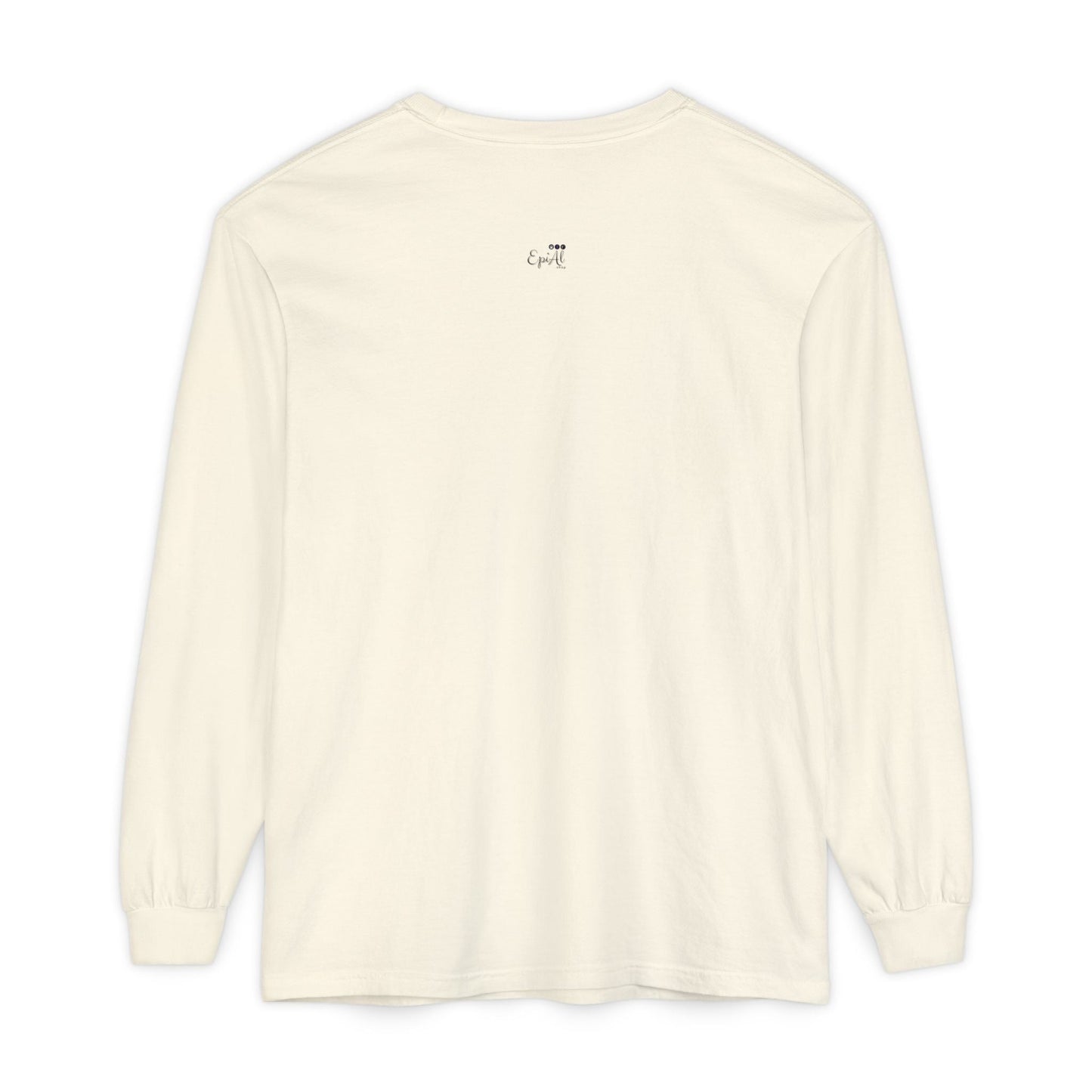 Halloween Cat Long Sleeve Tee, Unisex Spooky Shirt