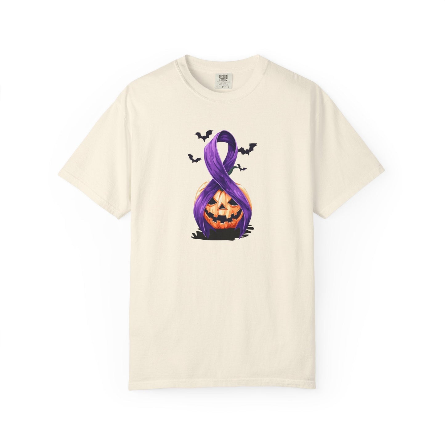 Spooky Season, Still Strong — Purple Ribbon Halloween Tee