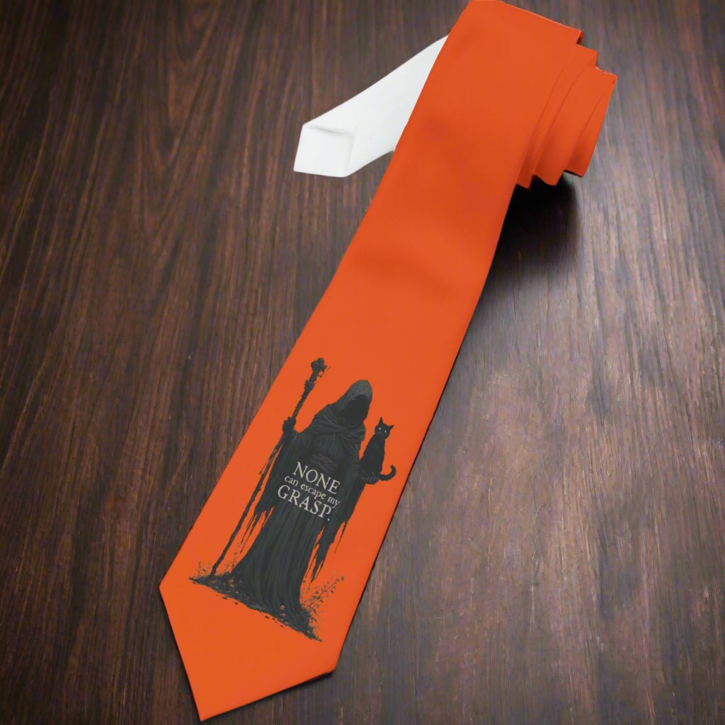 Halloween Spirit Grim Reaper Necktie