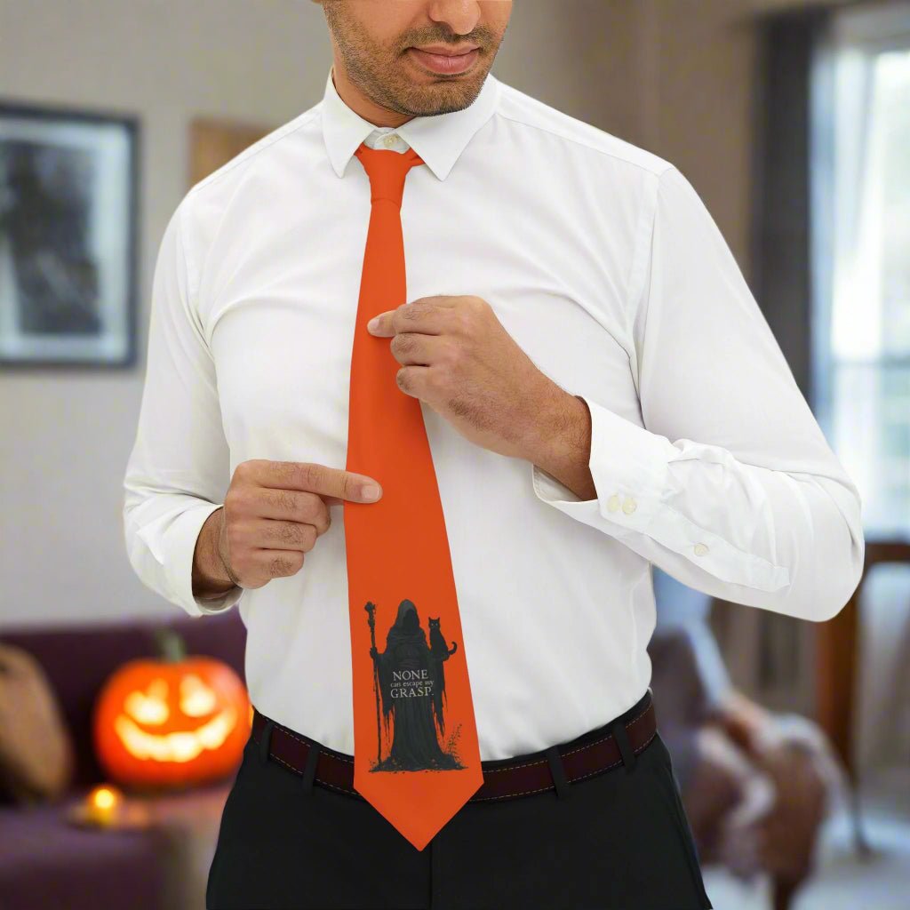 Halloween Spirit Grim Reaper Necktie