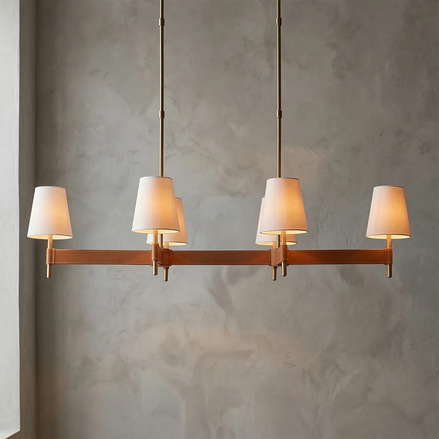 Hastings Leather Chandelier