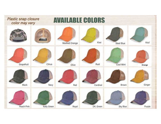 Heart (your state) Hat  *customizable