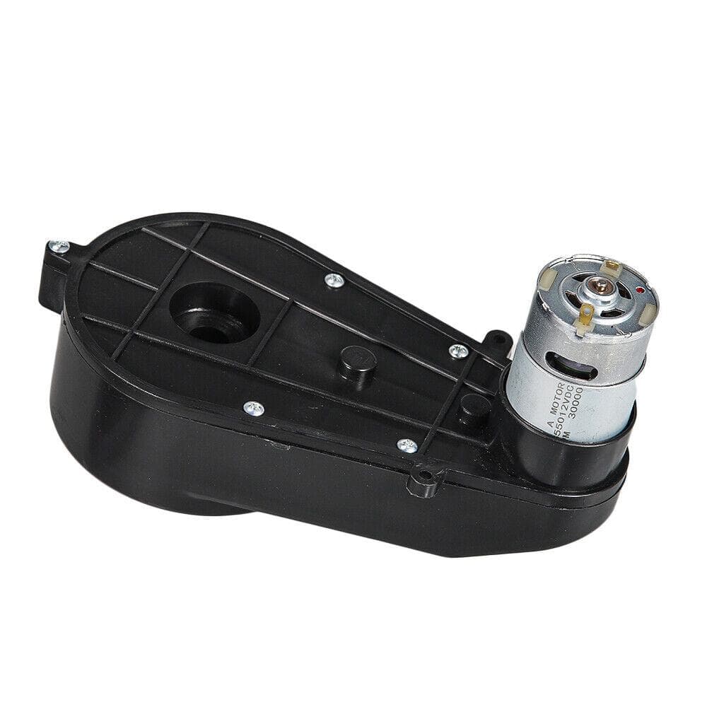 High-Speed 12V Electric Motor and Gear Box Combo for Kids' Power Wheels Ride On Toys