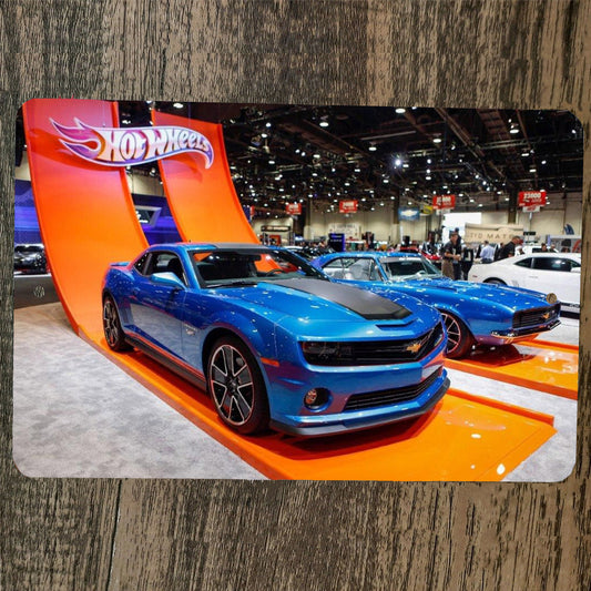 Hot Wheels Car Poster 8x12 Metal Wall Sign #12